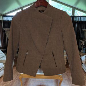 Ann Taylor Grey Blazer Size 6P